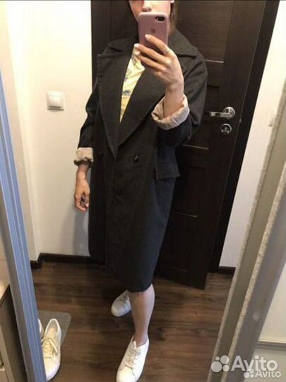 Пальто шерстяное H&M