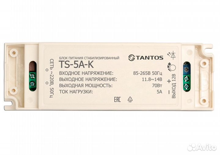 Tantos TS-5A-K источник питания