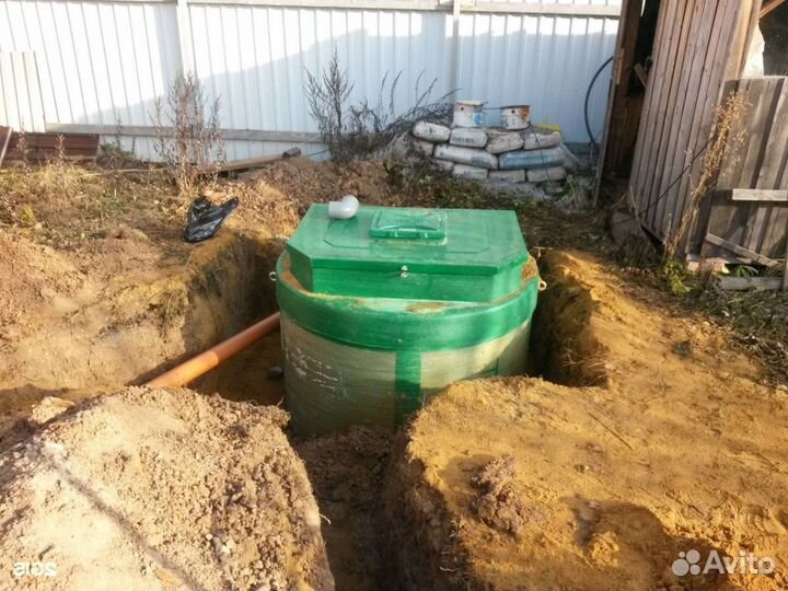 Септик Малахит 4 канализационный