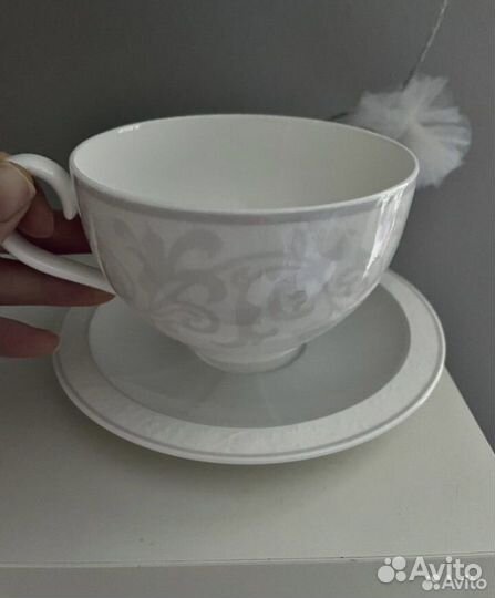 Villeroy boch чашки с блюдцем