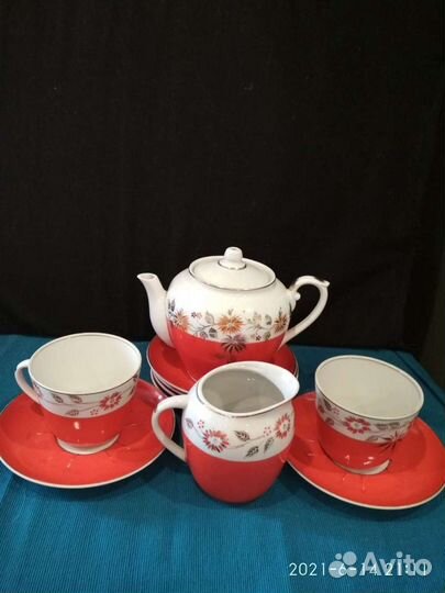 Сервиз лфз, столовый кахла,чайный Барановка