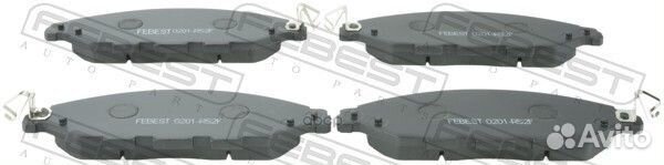 Колодки пер.nissan pathfinder R52 2012- 0201-R5