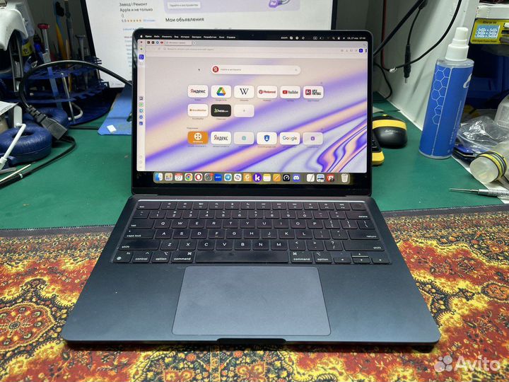 Матрица MacBook Air 13 M2 A2681 OEM с установкой