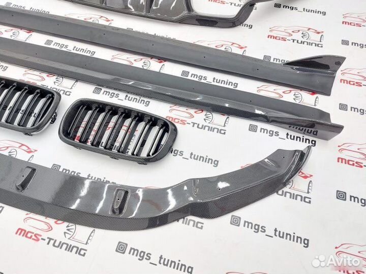 Обвес Hamann Style на BMW X6M F86 карбон