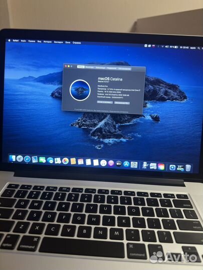 Apple MacBook Pro 15 retina 2,7 GHz i7 16 гб 2013