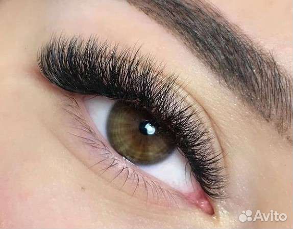 Наращивание ресниц, коррекция бровей