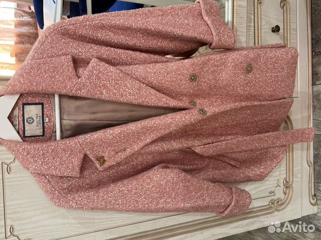 Пальто женское, натуральная шерсть в составе