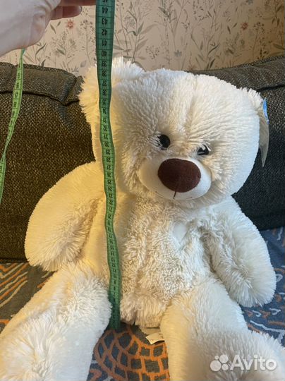 Плюшевый медведь новый с биркой
