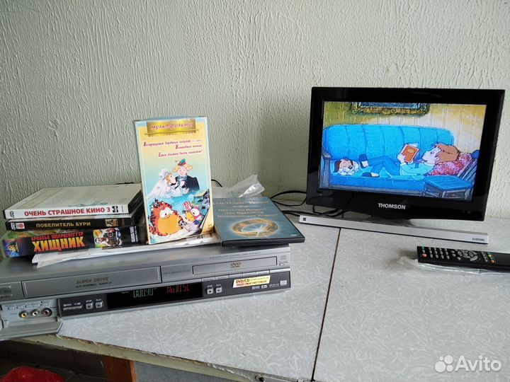 Новый видео(VHS) +DVD(комбо)
