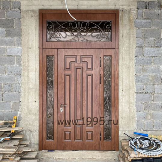 Входная металлическая дверь с терморазрывом