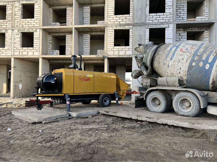 Бетононасос стационарный 40 кубов