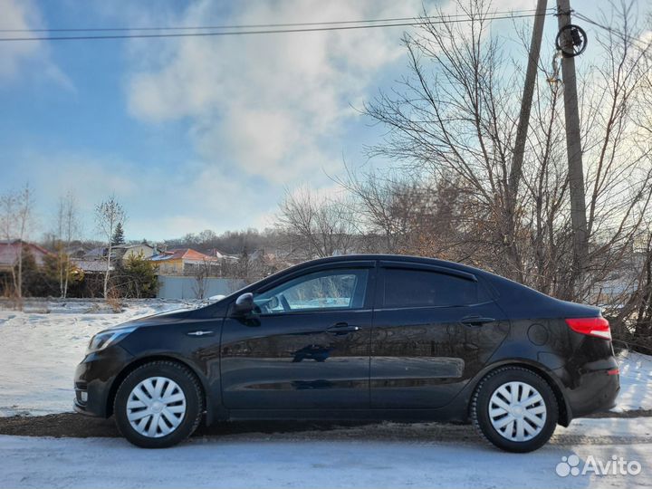 Kia Rio 1.6 МТ, 2017, 186 000 км