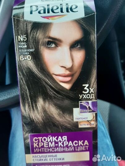 Краска для волос palette 6.0