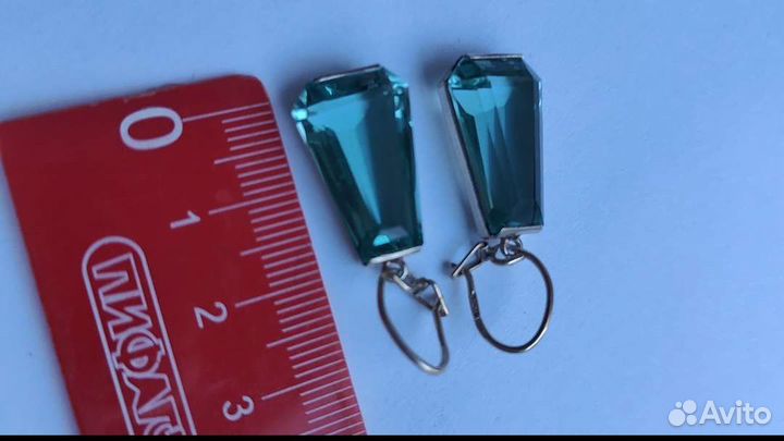 Серьги серебро 925 винтаж
