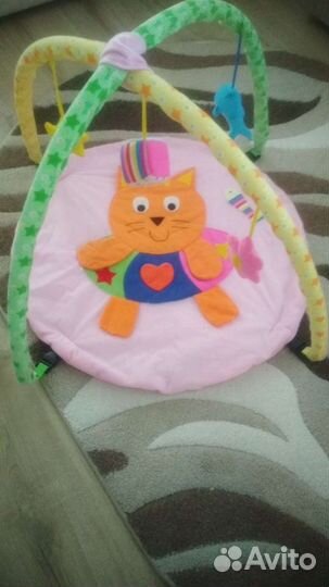 Детский игровой коврик (развивающий) 0+