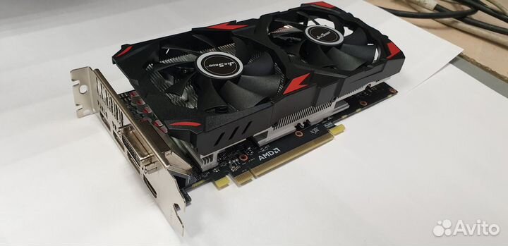 AMD RX580 8Gb gddr5 256bit JieShuo новая (15890)