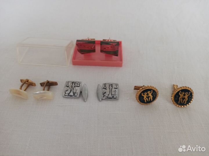 Пепельница, Жемчуг, запонки