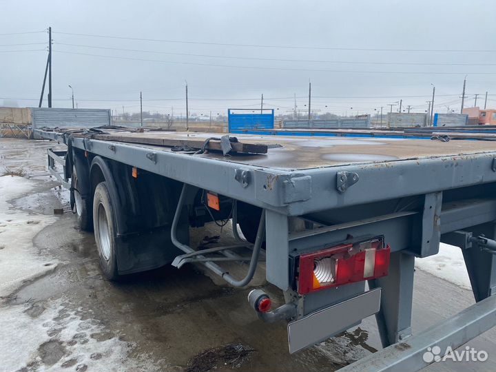 Полуприцеп бортовой МАЗ 938660-041, 2012