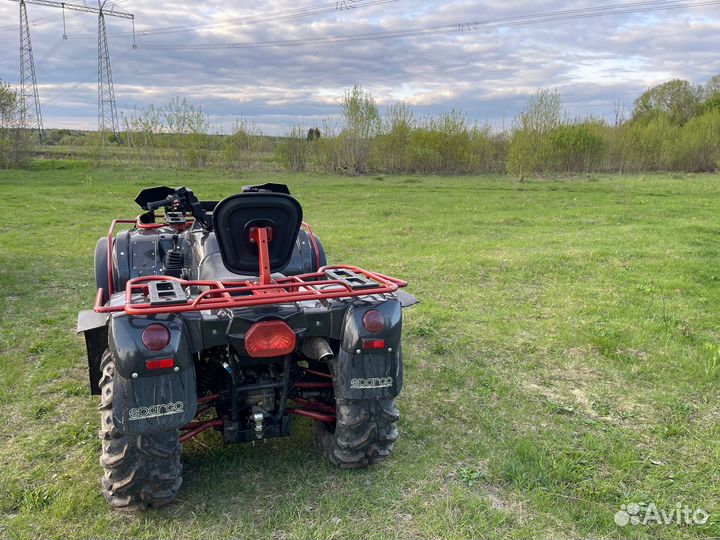 Квадроцикл Stels Hisun 450 полный привод