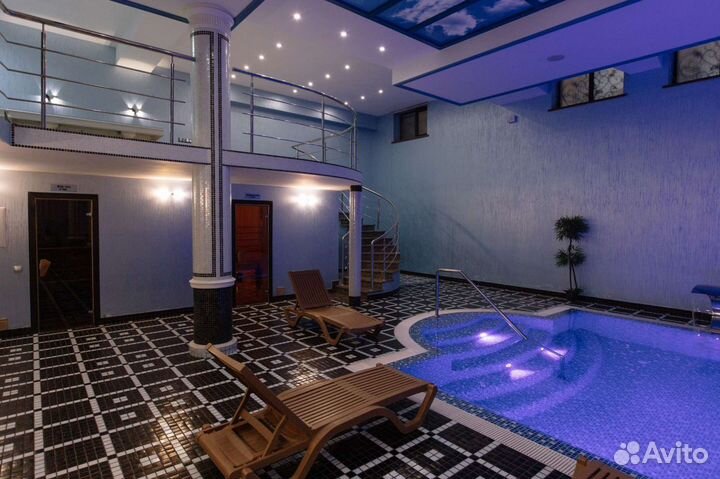 Баня сауна с бассейном Мархал