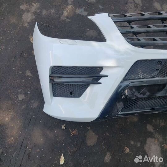 Бампер передний в сборе ML166 AMG W166