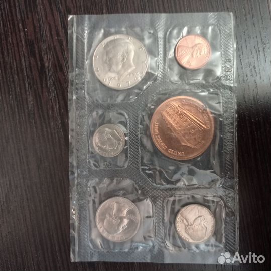 Набор американских монет