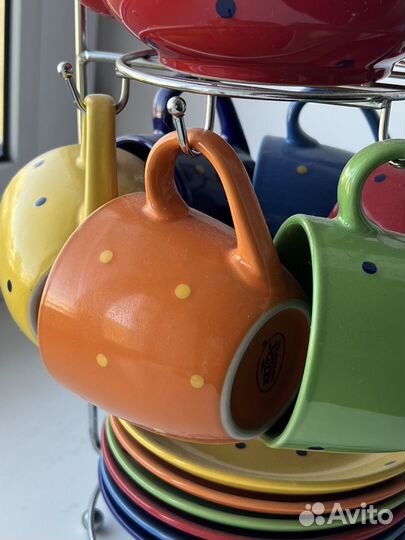 Чайный сервиз подарочный на подставке новый