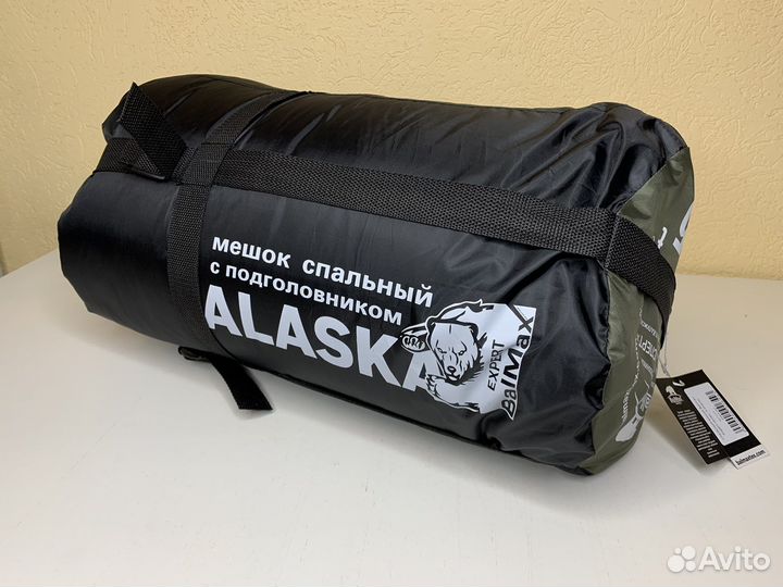 Спальный мешок Alaska Expert -5 зеленый