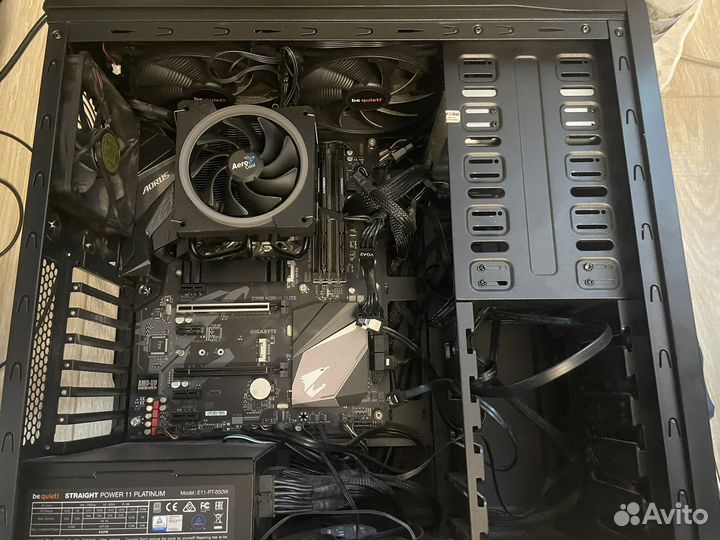 Продам игровой пк без видеокарты (intel i7 9700f)