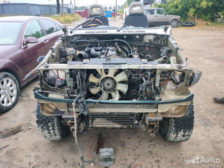 Передняя часть кузова паджеро 2