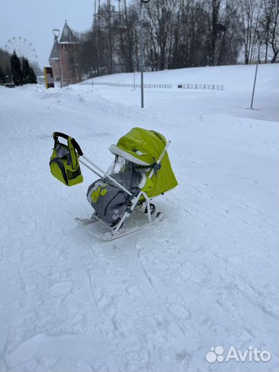 Санки коляска ника