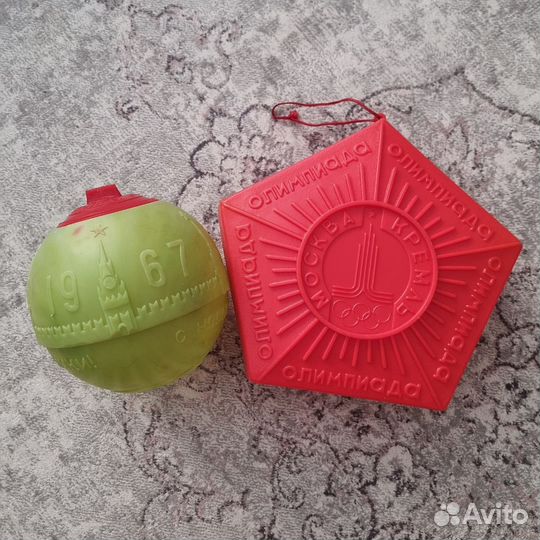 Коробка для новогоднего подарка СССР