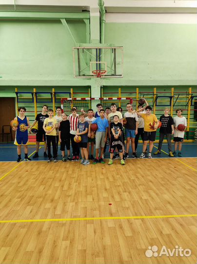 Тренировки по баскетболу