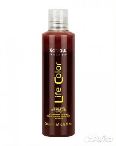 Оттеночный бальзам для волос, медный, 200 мл