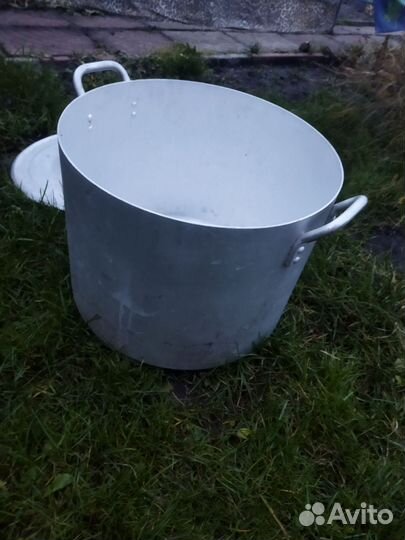 Котёл из пищевого алюминия 50 литров
