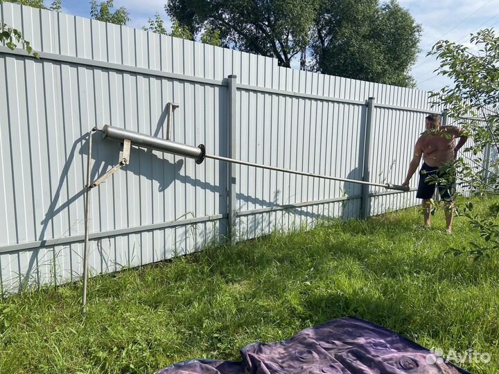 Ручной насос для скважины из нержавейки и титана