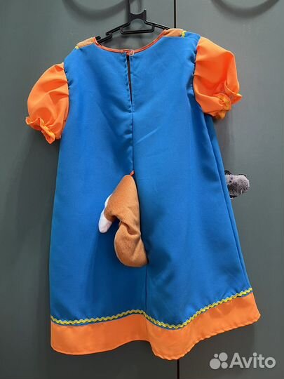 Яркий костюм белочки