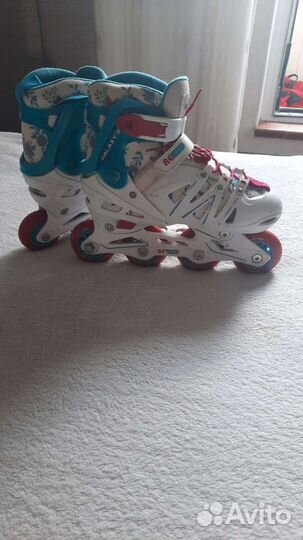 Роликовые коньки детские раздвижные