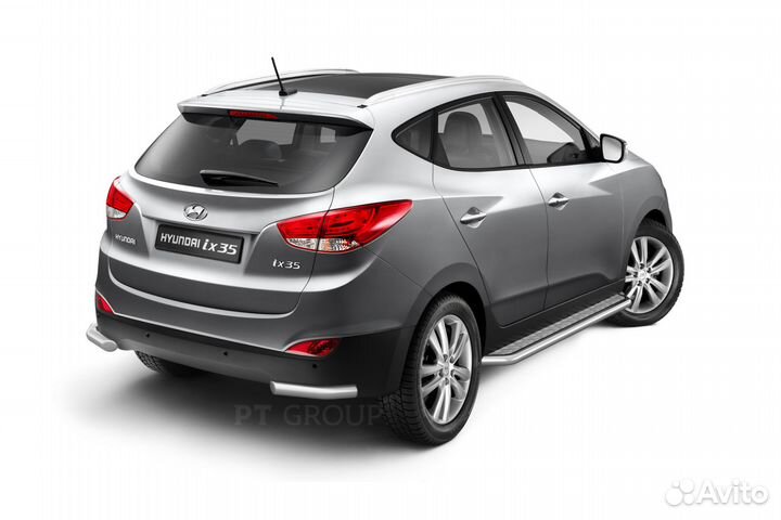 Защита бампера для hyundai IX35