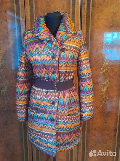 Зимняя куртка extra в стиле бохо этно 42 р