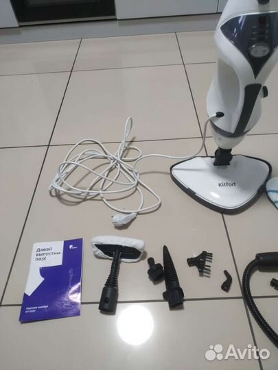 Паровая швабра/отпариватель kt-1007