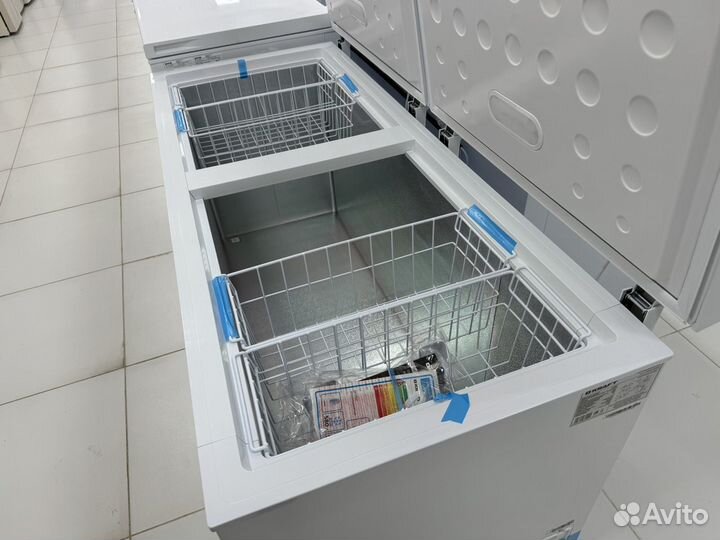 Морозильный ларь kraft BD (W) -605QX