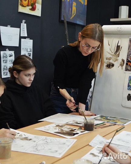 Академический рисунок и живопись маслом