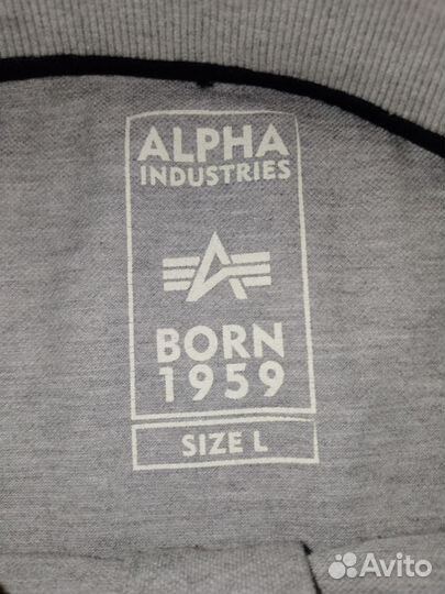 Поло Alpha industries оригинал