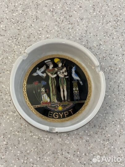 Пепельница СССР муранское стекло