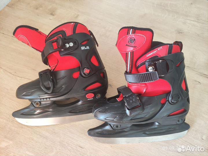 Коньки детские раздвижные 26-31 размер