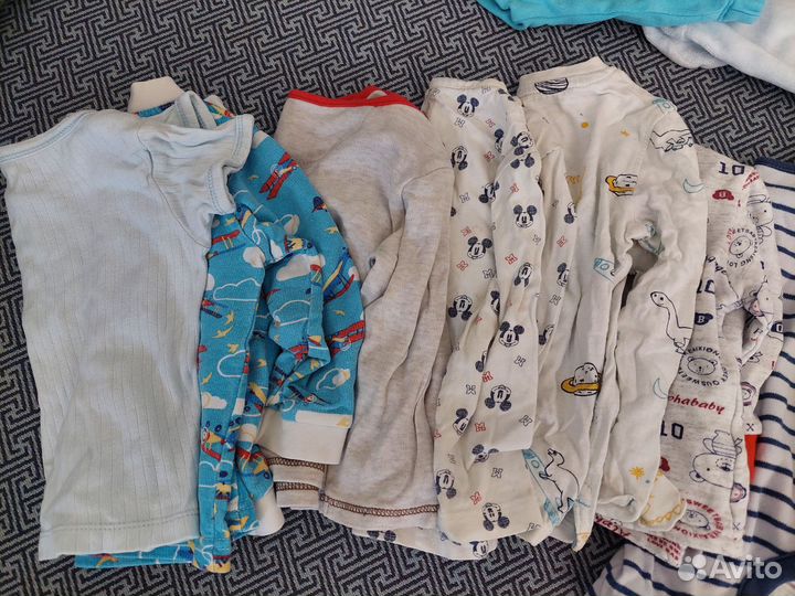 Пакет детской одежды для дачи 74-86р