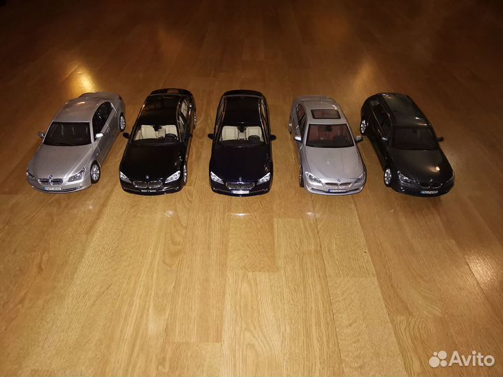 1:18 BMW 1 3 5 6 7 Х1, Х3, Х6 kyosho minichamps