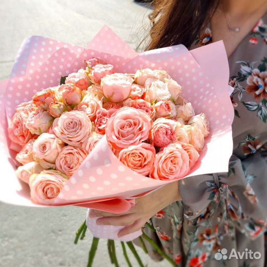 Живые цветы букеты