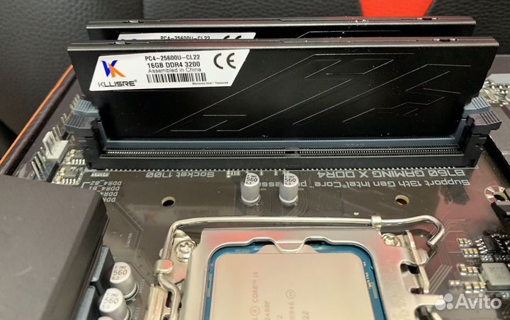 Intel core i5 12400f комплект